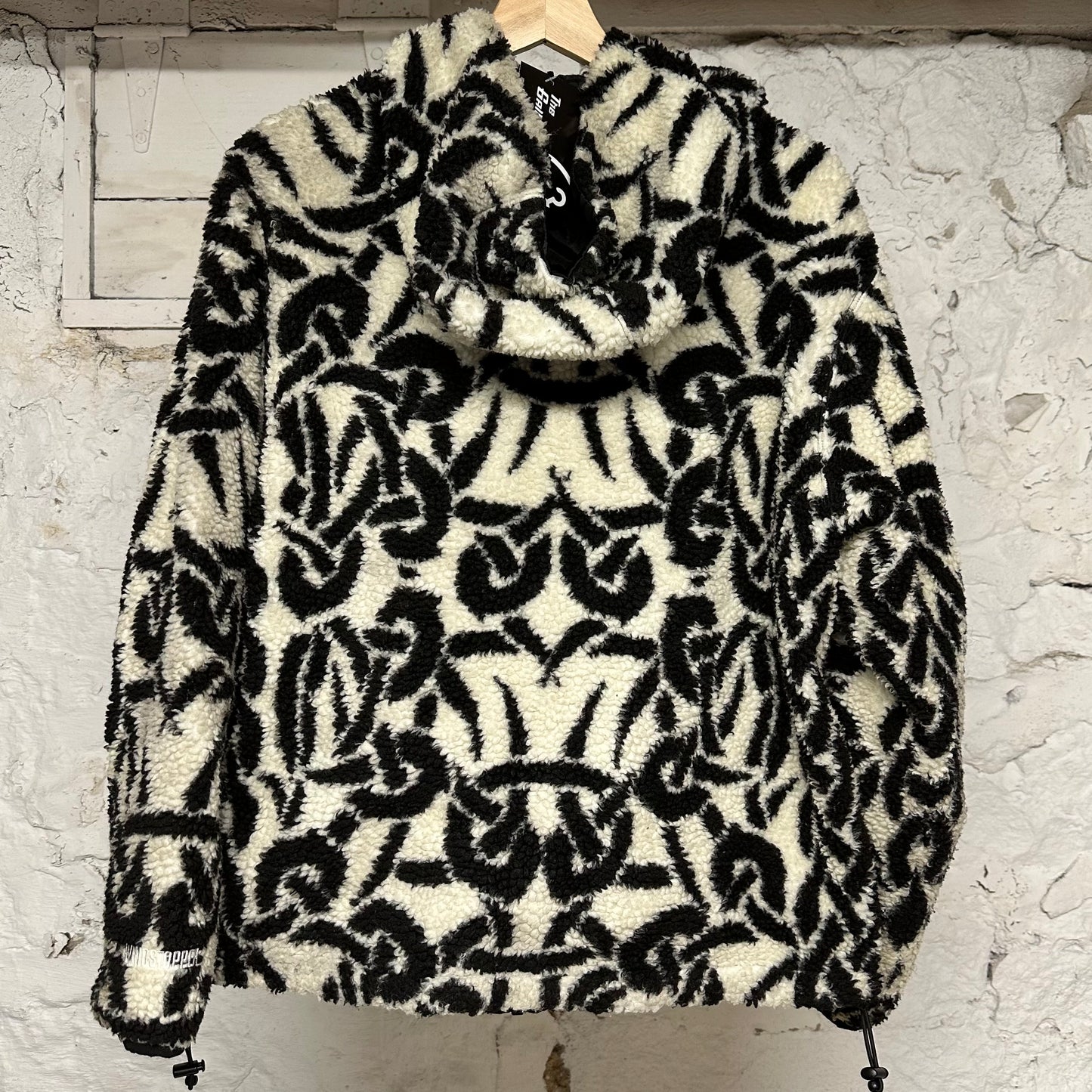 Supreme Reversible Celtic Knot Fleece Jacket Sz S