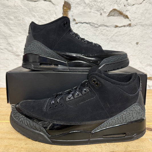 Air Jordan 3 Black Cat (2025 Sz 13
