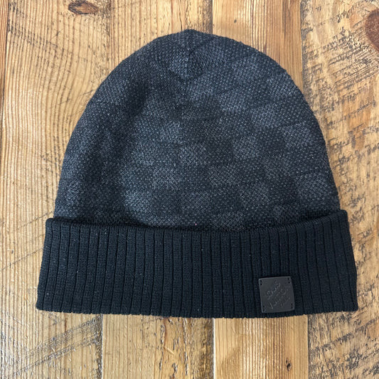 Louis Vuitton Black Damier Neo Petit Beanie