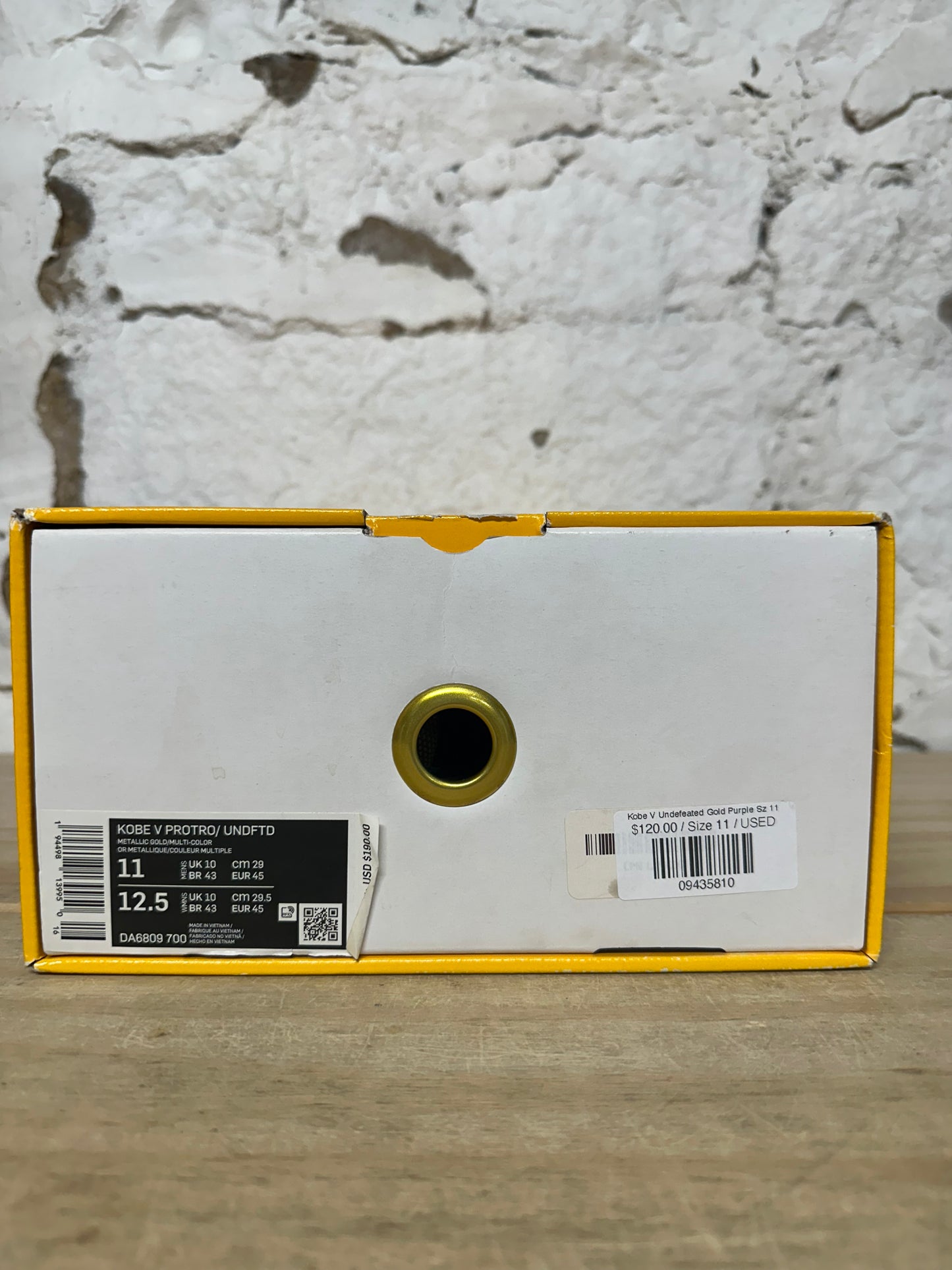 Nike Kobe 5 Protro Undefeated Hall of Fame Sz 11