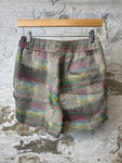 Palm Angels Patchwork Knit Shorts Sz S