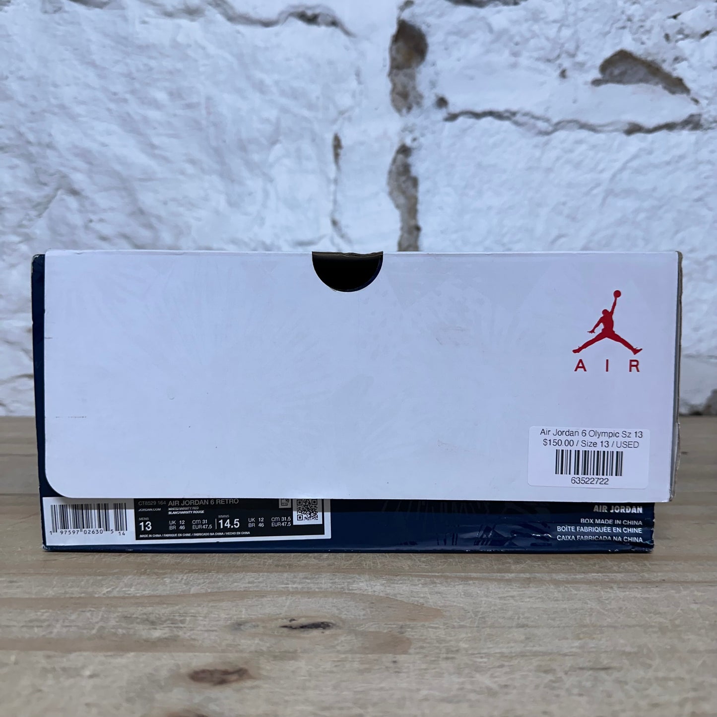 Air Jordan 6 Olympic Sz 13