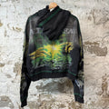Vale GraveDigger Zip Up Black Hoodie