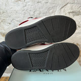 Lanvin Curb Black Red White Sneakr Sz 13 (46)