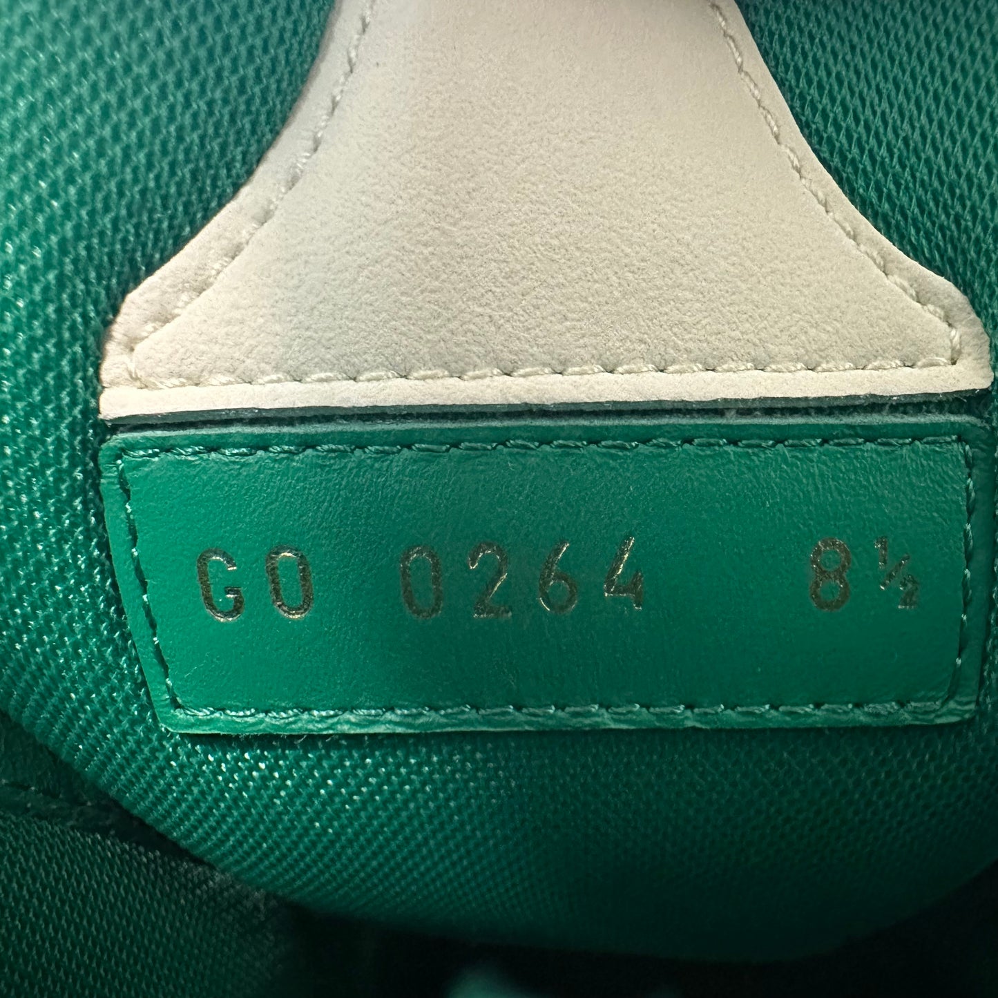 Louis Vuitton Green White Black Skate Sneaker Sz 10 (8.5LV) DS