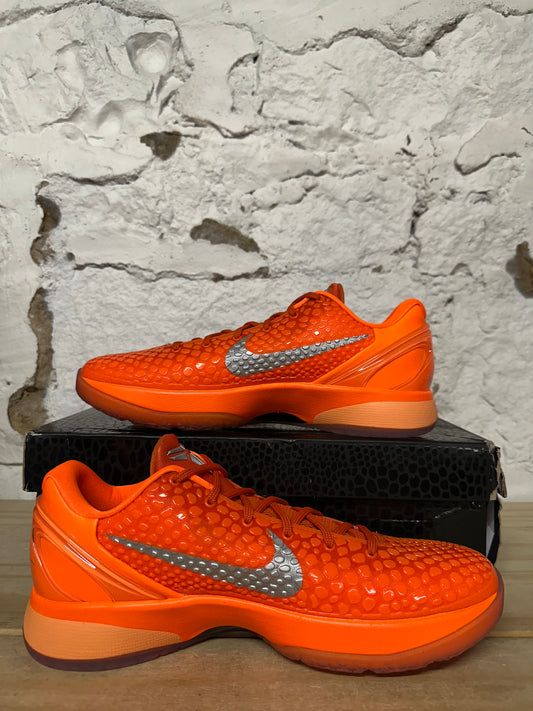 Nike Kobe 6 Protro Total Orange Sz 10.5 DS