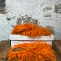 Marni Fussbett Sabot Orange Fur Mule Sz 10 (43)
