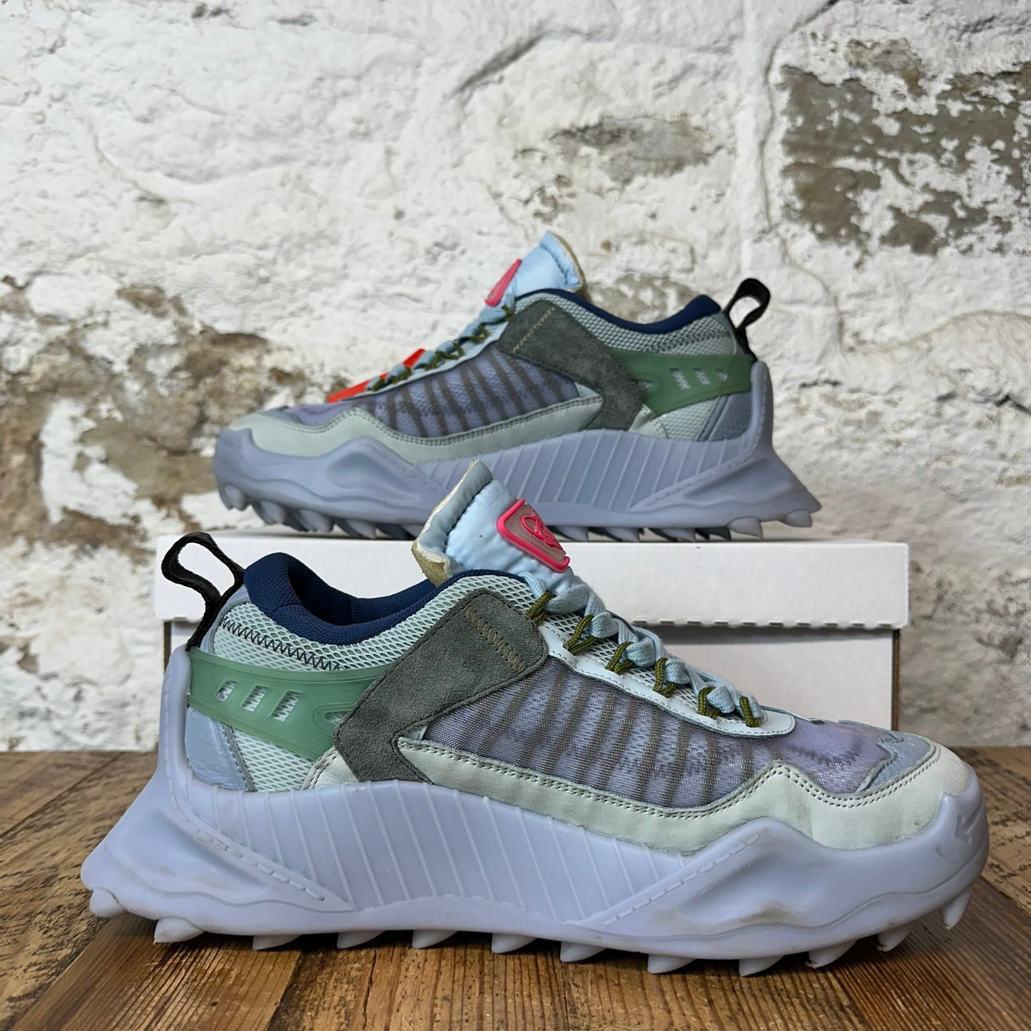Off White ODSY 1000 Blue Lavender Sneaker Sz 9 (42)