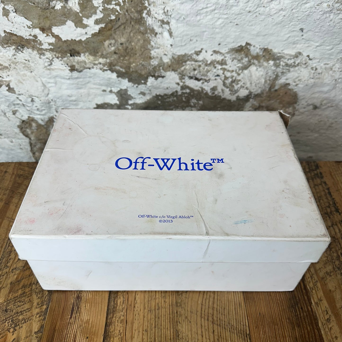 Off-White Out Of Office Yellow White Sneaker Sz 7 (40)