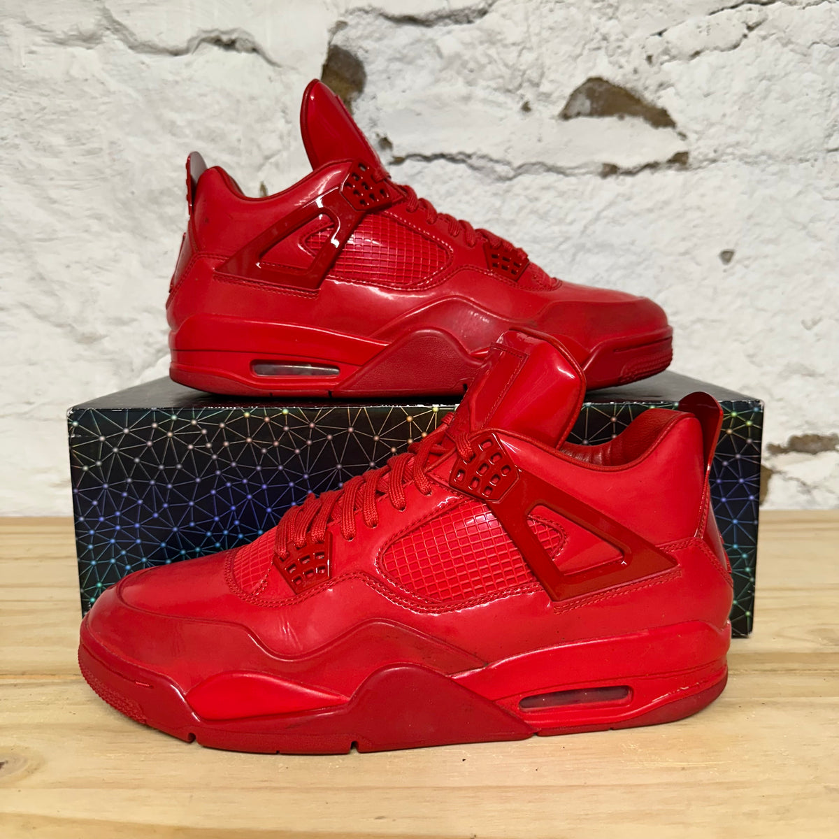 Air Jordan 4 11Lab4 Red Sz 10.5