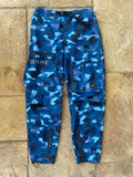 Bape Blue Camo Flight Pants Sz L