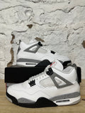 Air Jordan 4 White Cement Sz 12 DS