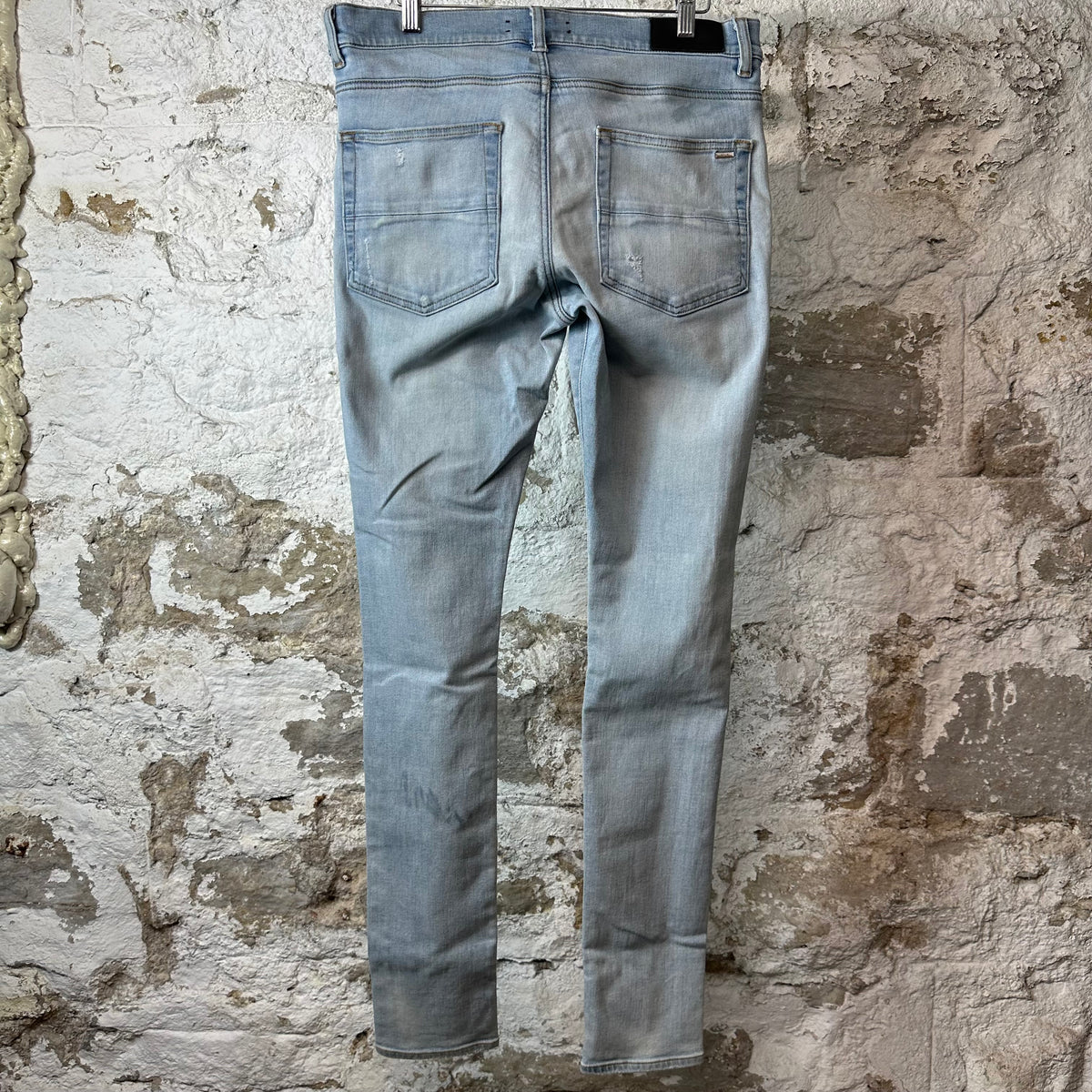 Amiri Plain Light Blue Denim Jeans Sz 32