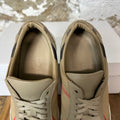 Burberry Plaid Beige Larkhall Sneaker Sz 6 (38.5)
