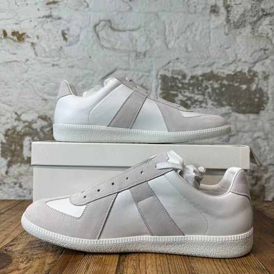 Maison Margiela Replica White Grey Sneaker Sz 12.5 (45.5) DS