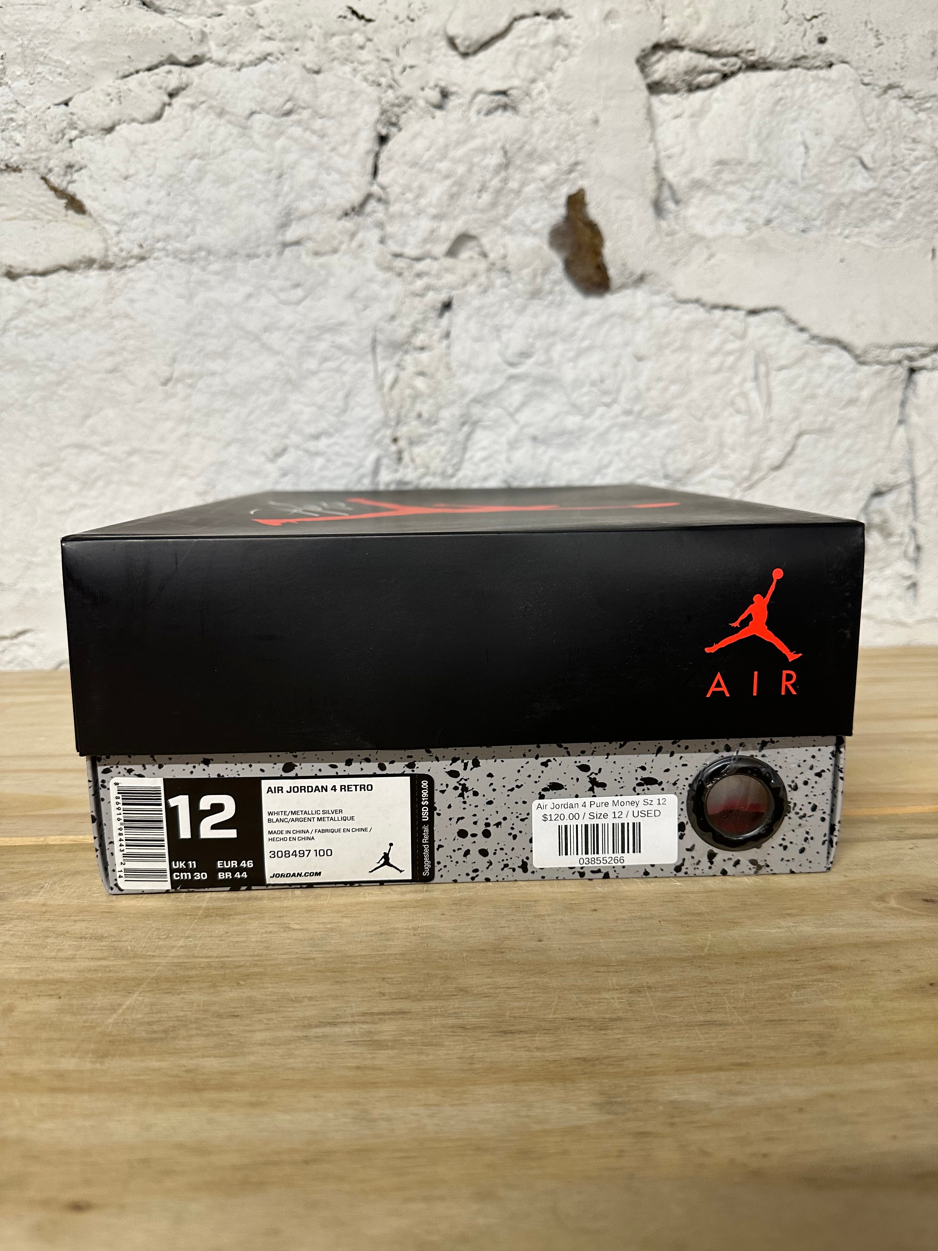 jordan 12 pure money