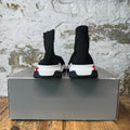 Balenciaga Sock Runner Black White Red Sneaker DS