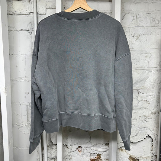 Palm Angels Faded Grey Crewneck Sz S