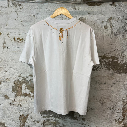 Birth Of Royal Child Chain T-shirt White Sz S