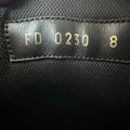 Louis Vuitton Brown Suede Monogram Trainer Sneaker Sz 9.5 (8LV) No Box
