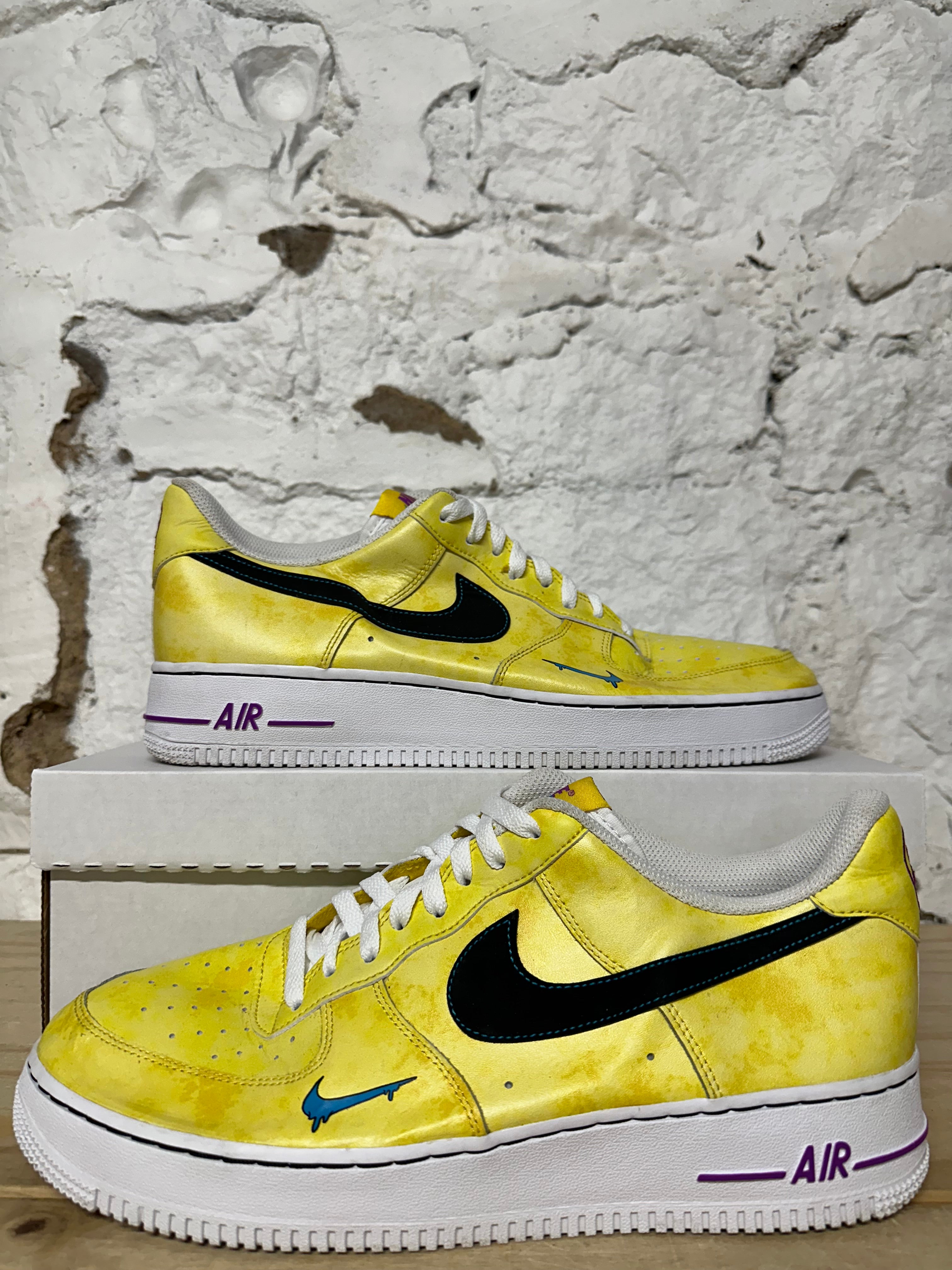 Nike Air Force 1 Peace Love And Basketball Sz 11