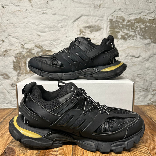 Balenciaga Track Runner Triple Black LED Sneaker Sz 12 (45)
