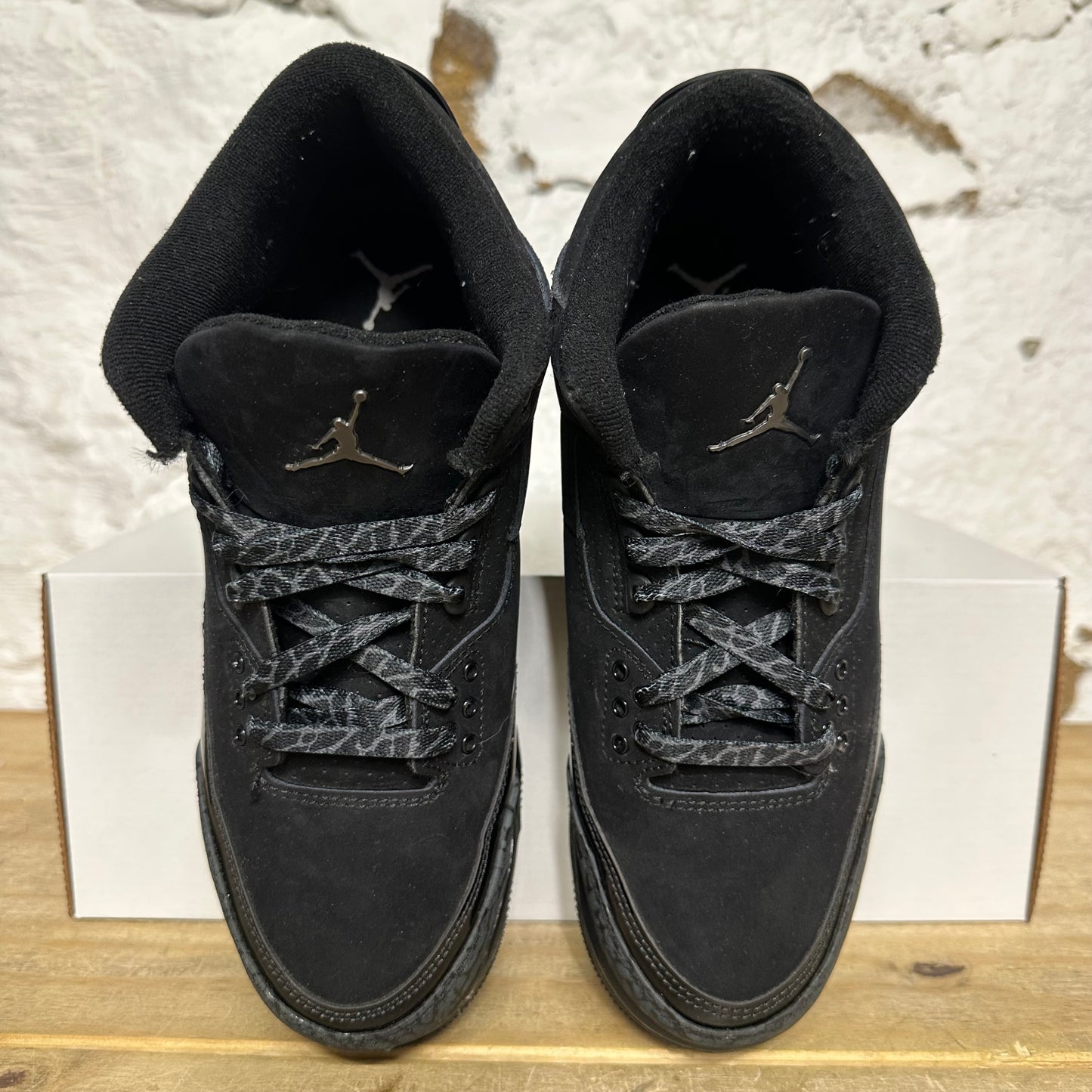 Air Jordan 3 Black Cat Sz 7Y