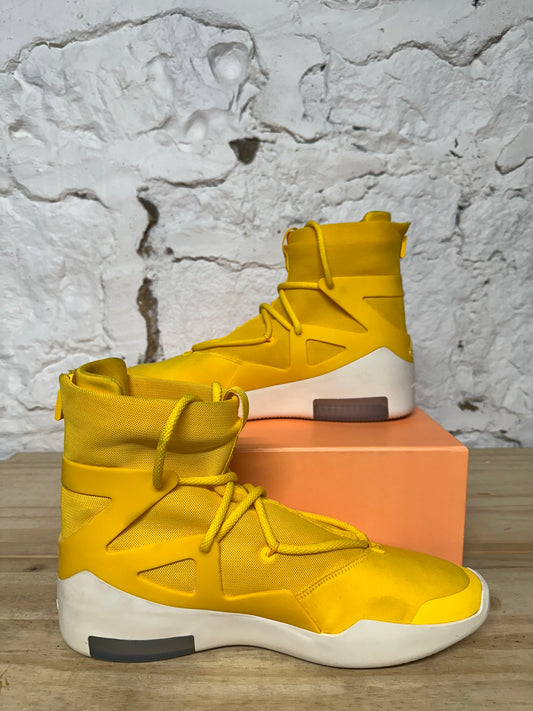Nike Fear of God 1 Yellow Atmosphere Sz 11