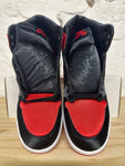 Air Jordan 1 High Satin Bred Sz 10.5 (12W) DS