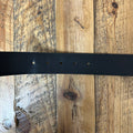 Burberry Blue Check Black Belt Sz (90/36)