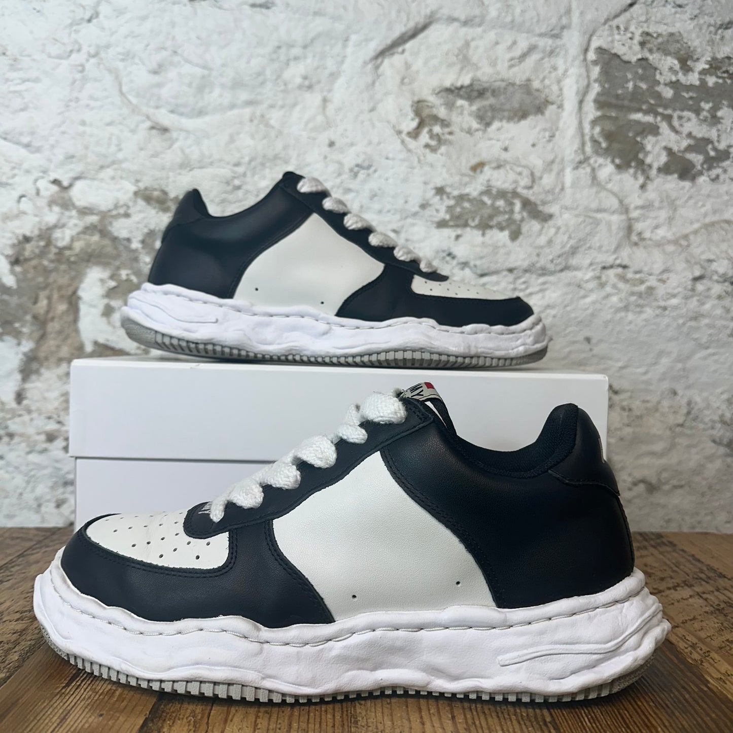 Maison Mihara Black White Wayne Sneaker Sz 11 (44)