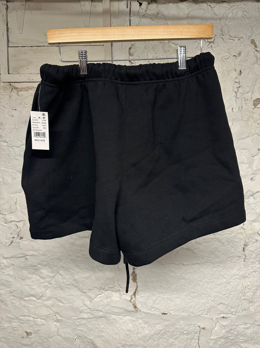 Essentials Jet Black Shorts Sz M DS