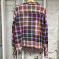 Vale Forever Purple Haze Flannel Studded Sz L