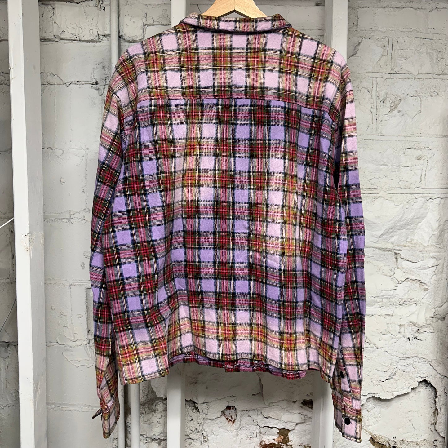 Vale Forever Purple Haze Flannel Studded Sz L