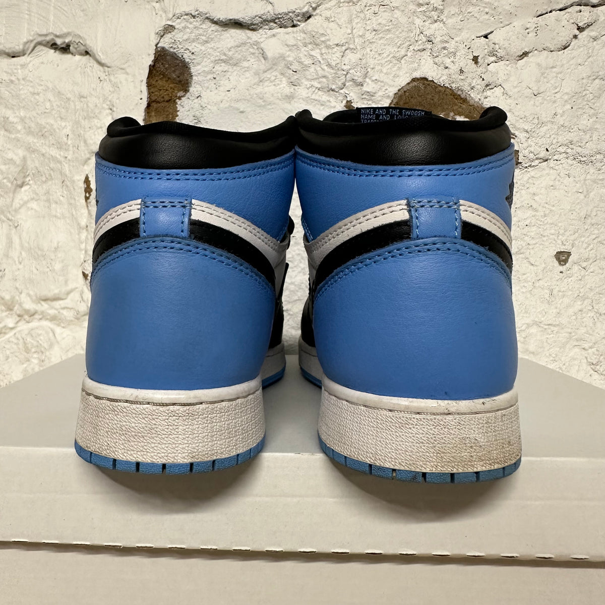 Air Jordan 1 High UNC Toe Sz 7Y