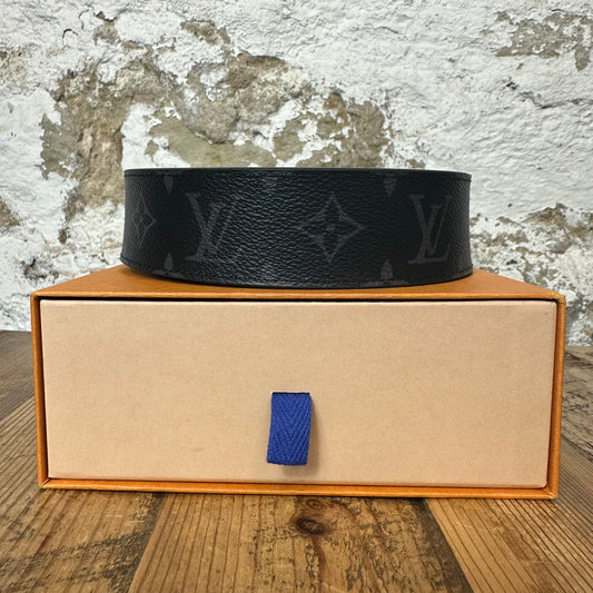 Louis Vuitton Graphite Belt Sz (85/34) W/ Box