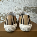 Burberry Jack Plaid White Sneaker Sz 7 (40)