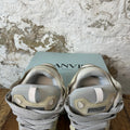 Lanvin Curb Gray Lace Beige Sneaker Sz 11 (44)