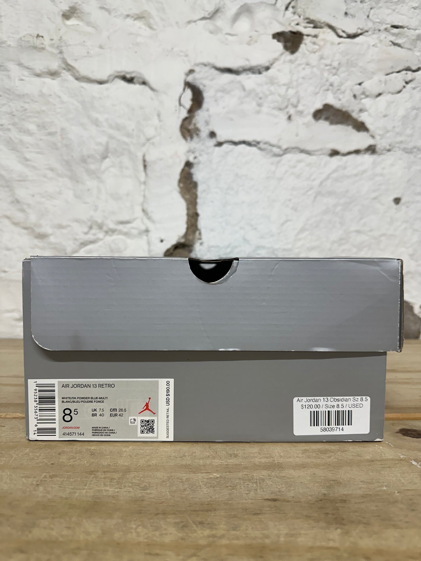 Air Jordan 13 Obsidian Sz 8.5