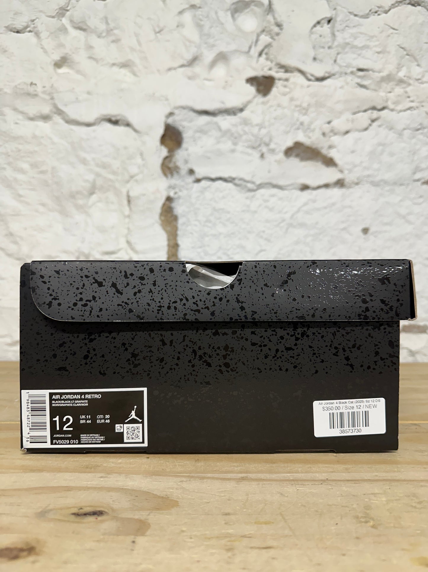 Air Jordan 4 Black Cat (2025) Sz 12 DS