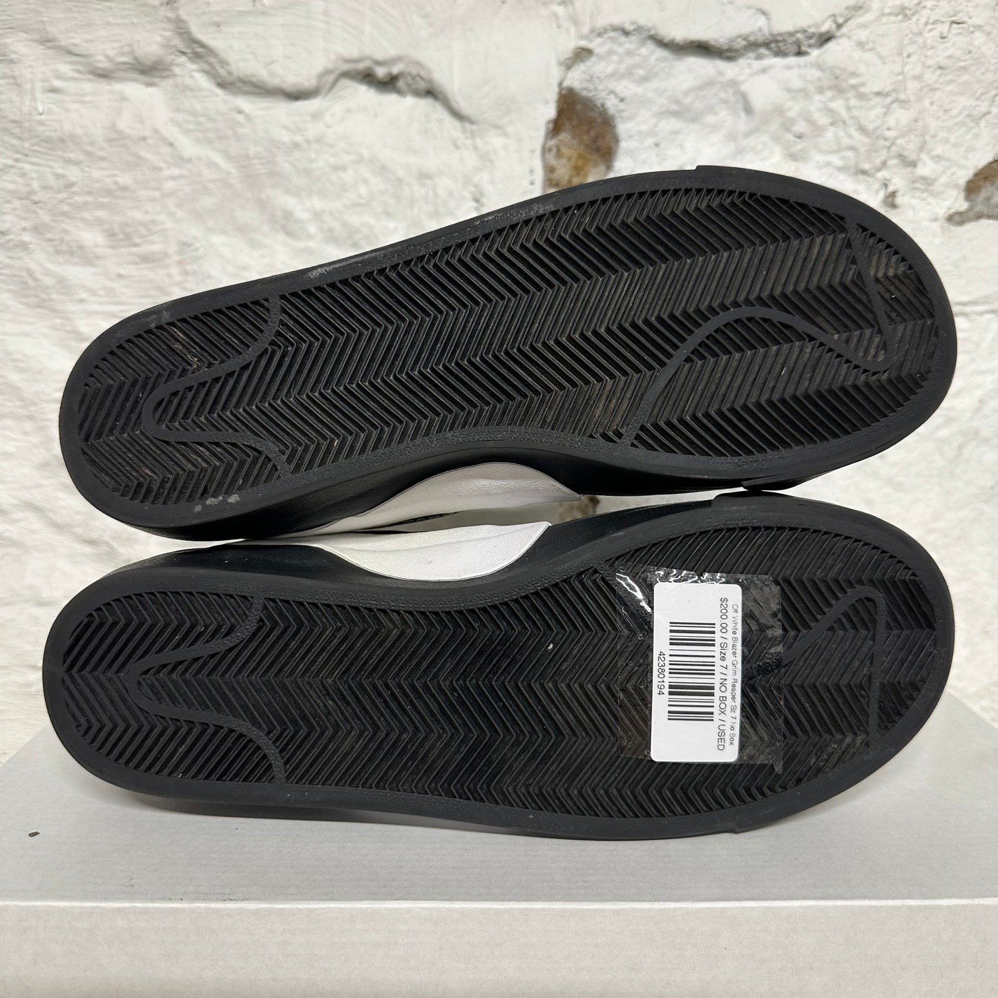 Nike Blazer Mid Off-White Grim Reaper Sz 7