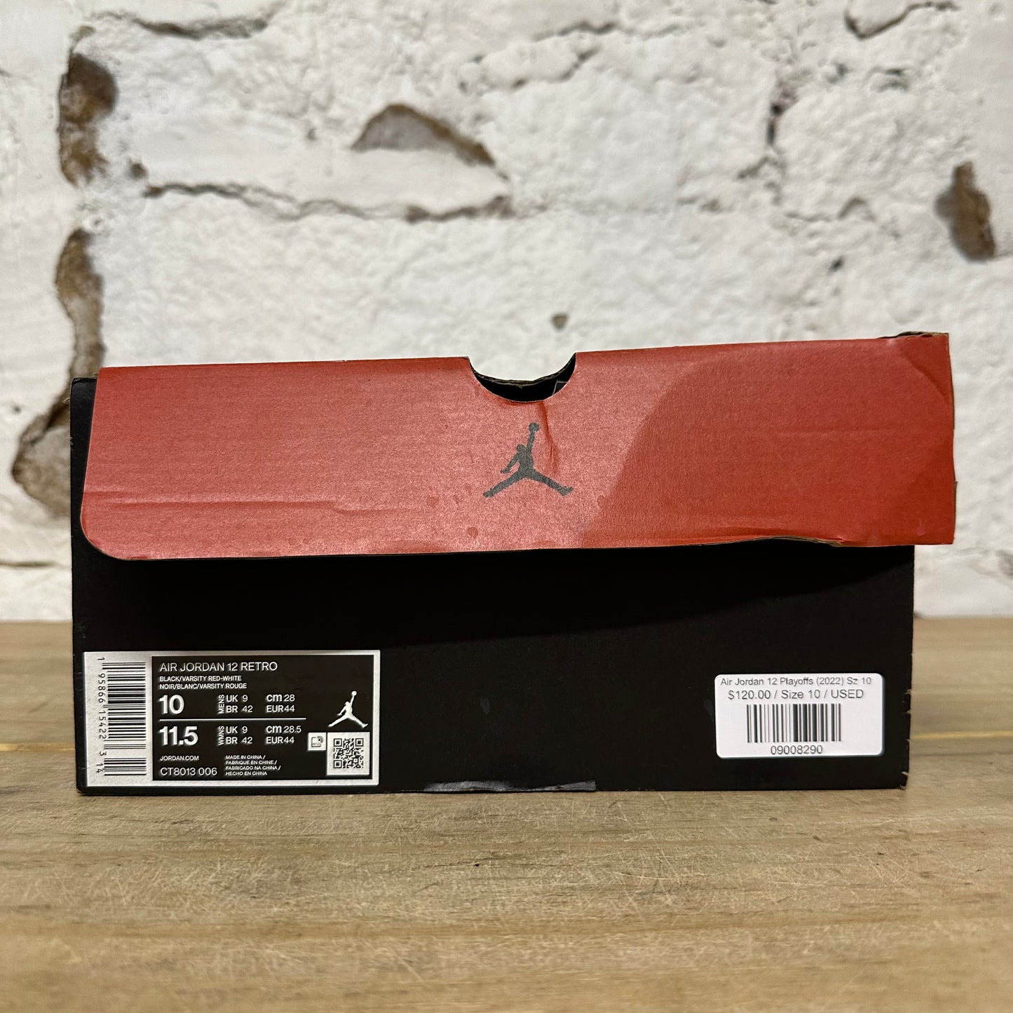 Air Jordan 12 Playoffs (2022) Sz 10