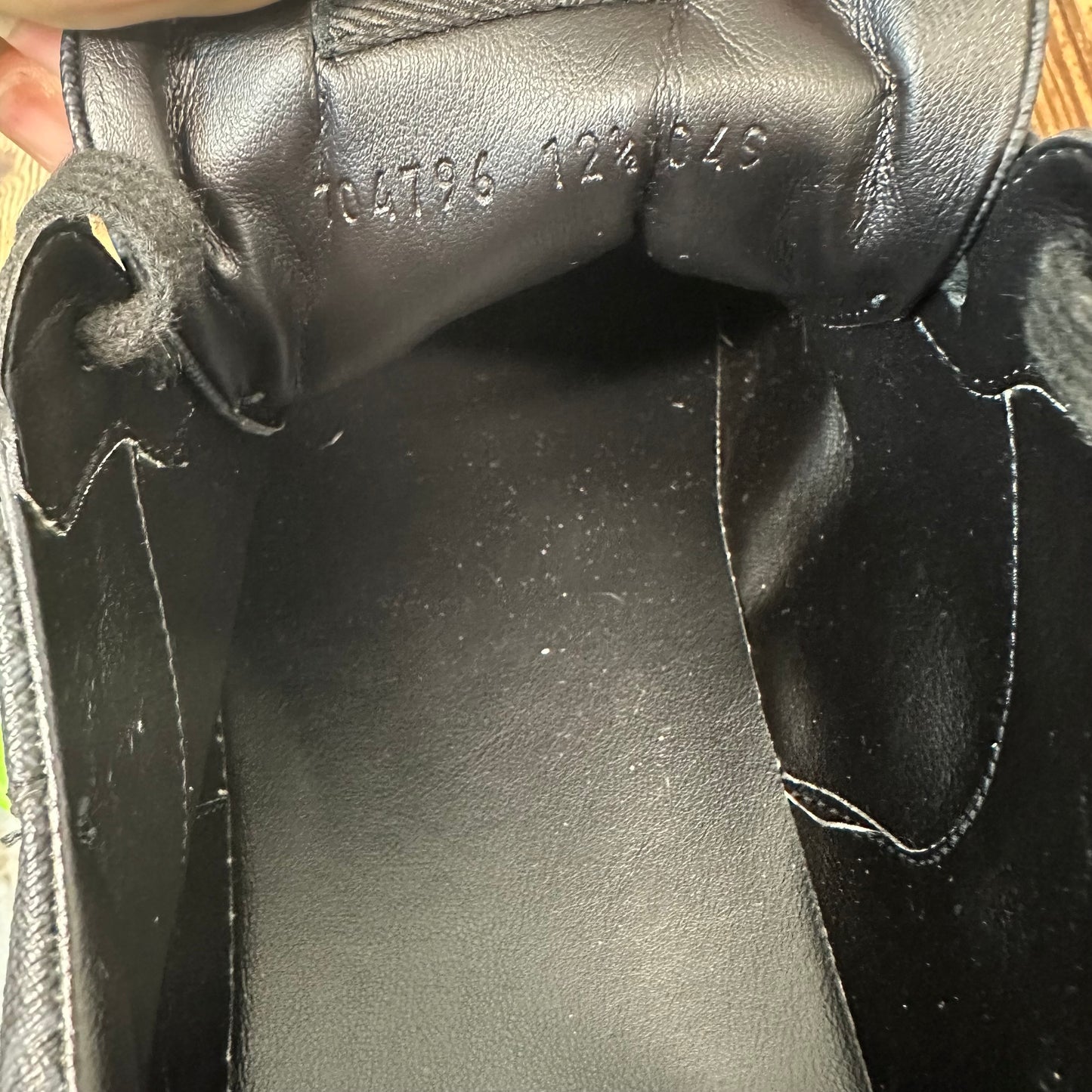 Gucci Rhyton Triple Black Monogram Sneaker Sz 12.5