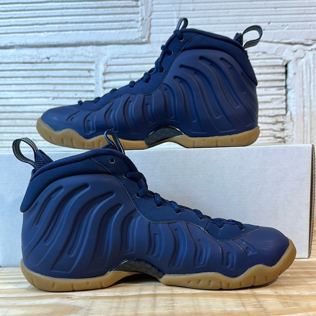 Nike Air Foamposite Pro Navy Gum Sz 5Y