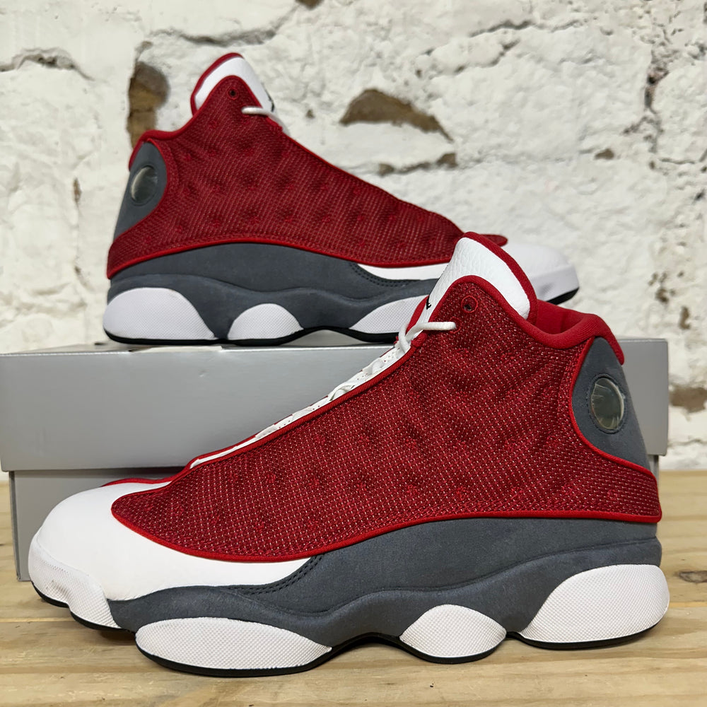 Air Jordan 13 Gym Red Flint Grey Sz 10