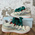 Lanvin Curb Green Lace Pastel Sneaker Sz 9 (42)