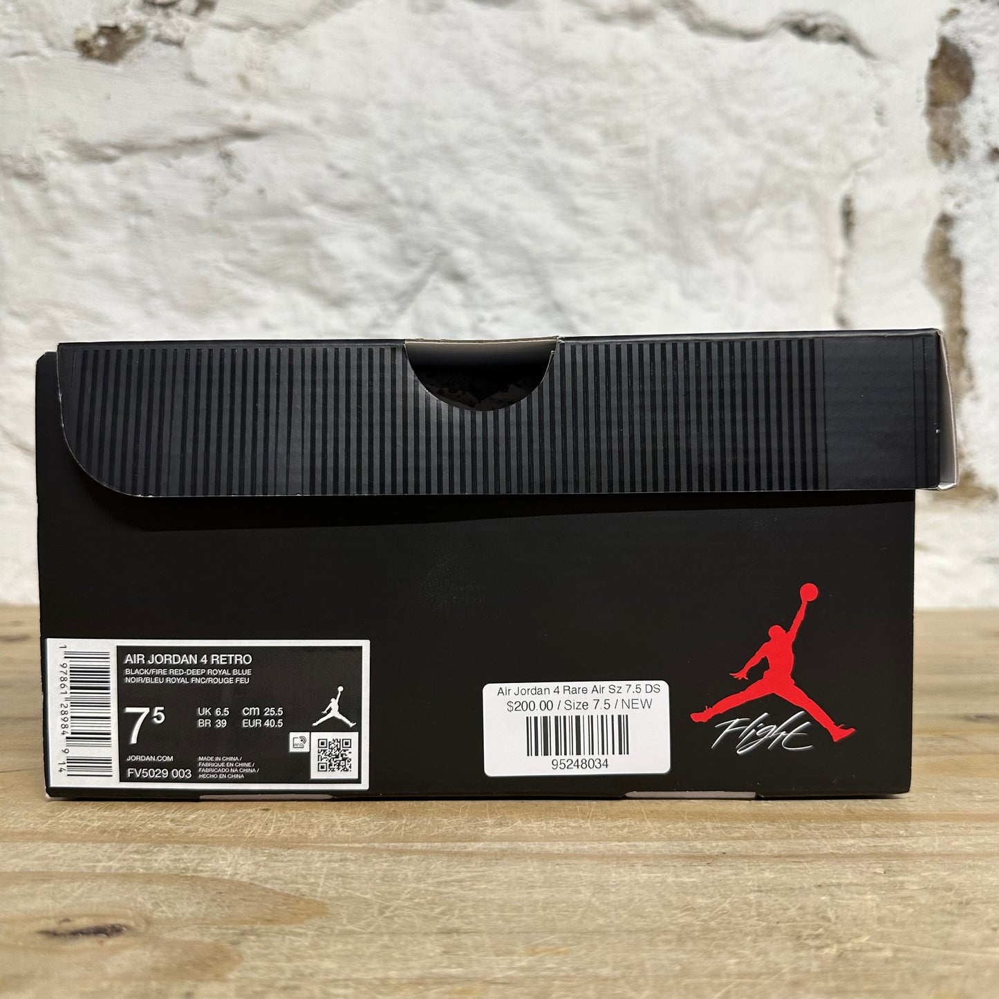 Air Jordan 4 Rare Air Sz 7.5 DS