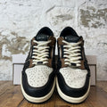 Amiri Black Skeleton White Brown Sneaker Sz 10 (43)