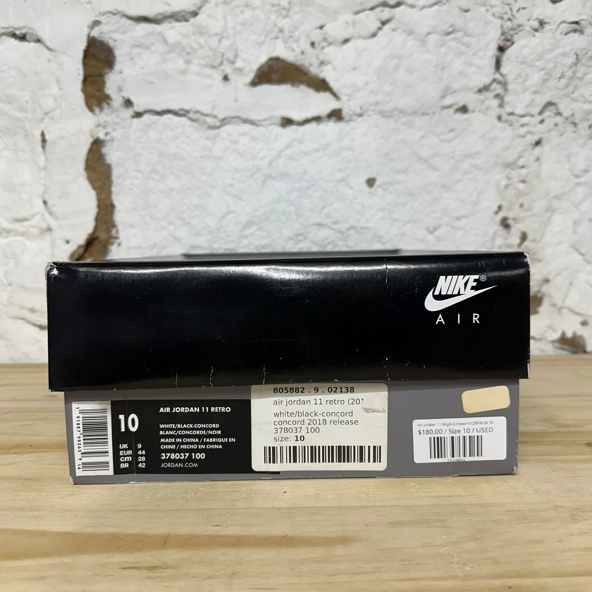 Air Jordan 11 High Concocrd (2018) Sz 10