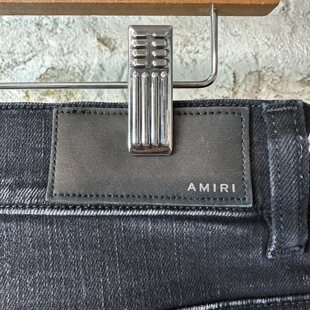 Amiri MX1 Multicolor Paisley Thrasher Black Denim Jeans Sz 32